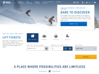Desktop screenshot for vail.com