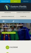 How easternflorida.edu looks like on a mobile device such as an iPhone.