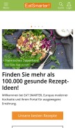 How eatsmarter.de looks like on a mobile device such as an iPhone.