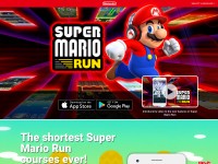 Desktop screenshot for supermariorun.com