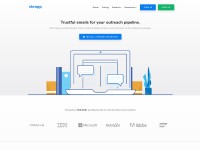 Desktop screenshot for skrapp.io