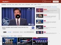 Desktop screenshot for haystack.tv