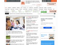 Desktop screenshot for business-standard.com