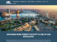 Desktop screenshot for workpermitegypt.com