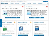 Desktop screenshot for extendoffice.com
