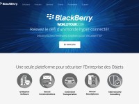 Desktop screenshot for blackberry.com