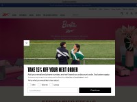 Desktop screenshot for reebok.ca