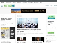 Desktop screenshot for meetingsnet.com