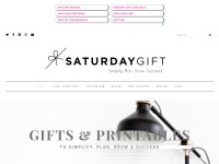 Desktop screenshot for saturdaygift.com