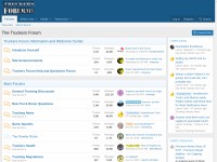 Desktop screenshot for truckersforum.net
