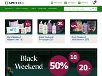 Desktop screenshot for apotek1.no