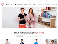 Desktop screenshot for boutique-arthur.com