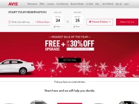 Screenshot of avis.com