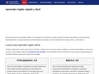 Desktop screenshot for aprenderinglesrapidoyfacil.com