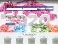 Desktop screenshot for unitedairlines-vn.com