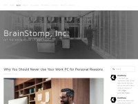 Desktop screenshot for brainstomp.com