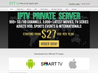 Desktop screenshot for iptvprivateserver.tv