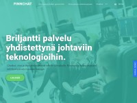 Desktop screenshot for finnchat.com