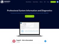 Desktop screenshot for hwinfo.com