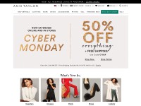 Desktop screenshot for anntaylor.com