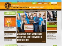 Desktop screenshot for homebrewersassociation.org