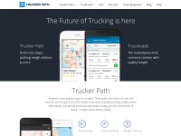 Desktop screenshot for truckerpath.com