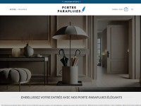 Desktop screenshot for portes-parapluies.com