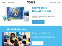 Desktop screenshot for vooks.com