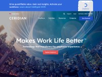 Desktop screenshot for ceridian.com