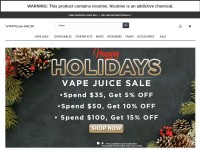 Desktop screenshot for vapeshack.com