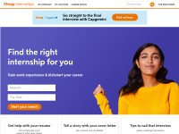 Desktop screenshot for internships.com