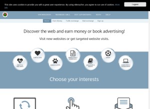 How ebesucher.com looks like on a tablet such as an iPad.