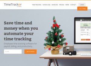 How ebillity.com looks like on a tablet such as an iPad.