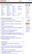 How ebookee.org looks like on a mobile device such as an iPhone.