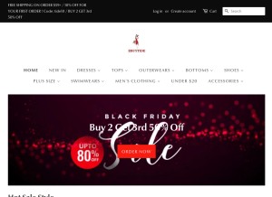 How ebuytide.com looks like on a tablet such as an iPad.