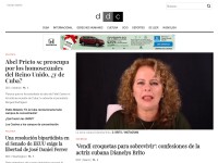 Desktop screenshot for diariodecuba.com