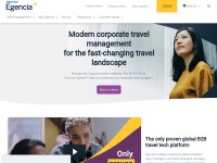 Desktop screenshot for egencia.com