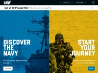 Desktop screenshot for navy.com