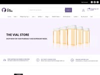 Desktop screenshot for thevialstore.com