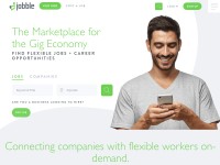 Desktop screenshot for jobble.com
