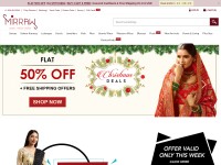 Desktop screenshot for mirraw.com