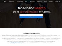 Desktop screenshot for broadbandsearch.net
