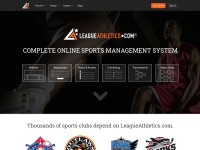 Desktop screenshot for leagueathletics.com