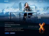 Desktop screenshot for sophos.com