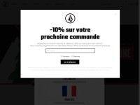 Desktop screenshot for volcom.fr
