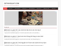 Desktop screenshot for dethihsg247.com