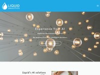 Desktop screenshot for liquidanalytics.com