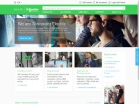 Desktop screenshot for schneider-electric.us