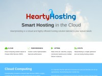 Desktop screenshot for heartyhosting.com