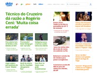 Desktop screenshot for globo.com